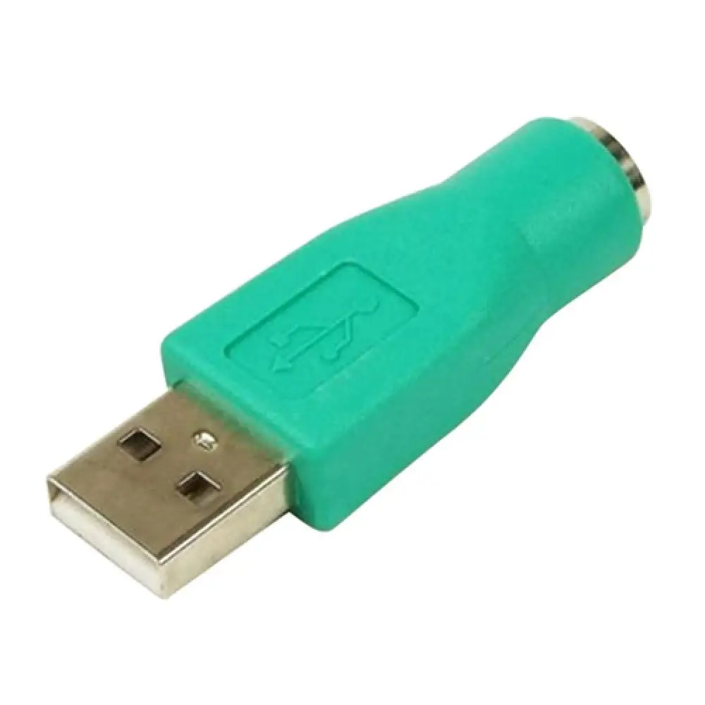 2021 USB Мъжки Порт за PS/2 Женски Конвертор Адаптер за PC Компютърна Клавиатура Мишка Изображение 2