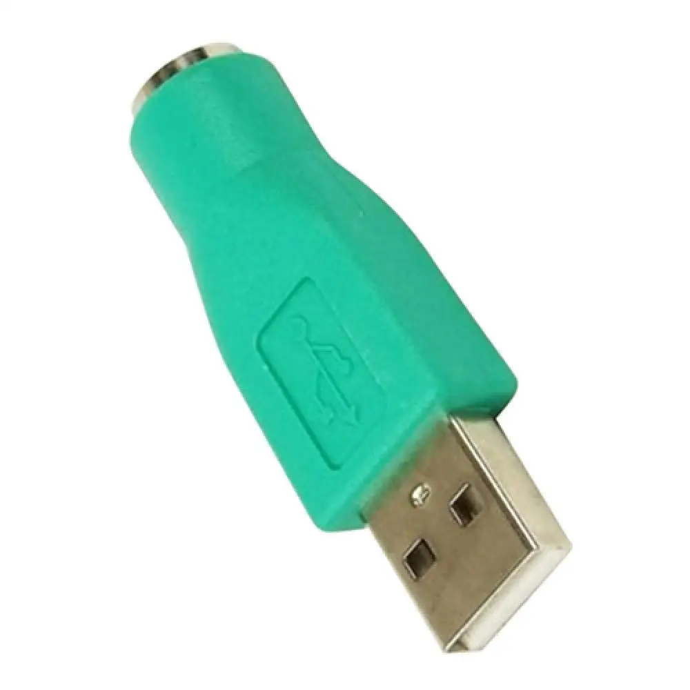 2021 USB Мъжки Порт за PS/2 Женски Конвертор Адаптер за PC Компютърна Клавиатура Мишка Изображение 3