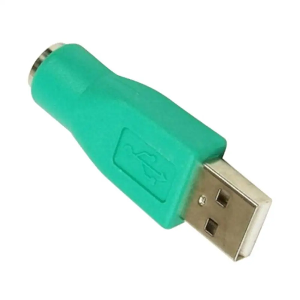 2021 USB Мъжки Порт за PS/2 Женски Конвертор Адаптер за PC Компютърна Клавиатура Мишка Изображение 4