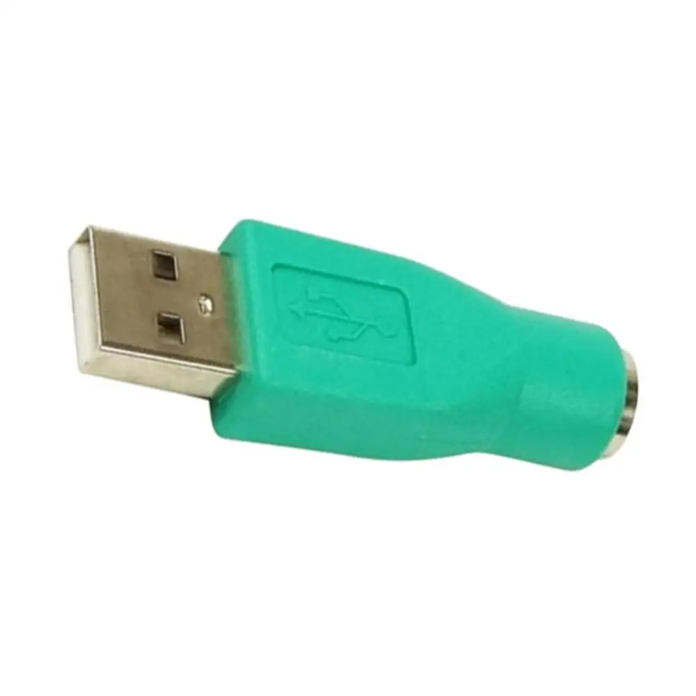 2021 USB Мъжки Порт за PS/2 Женски Конвертор Адаптер за PC Компютърна Клавиатура Мишка Изображение 5