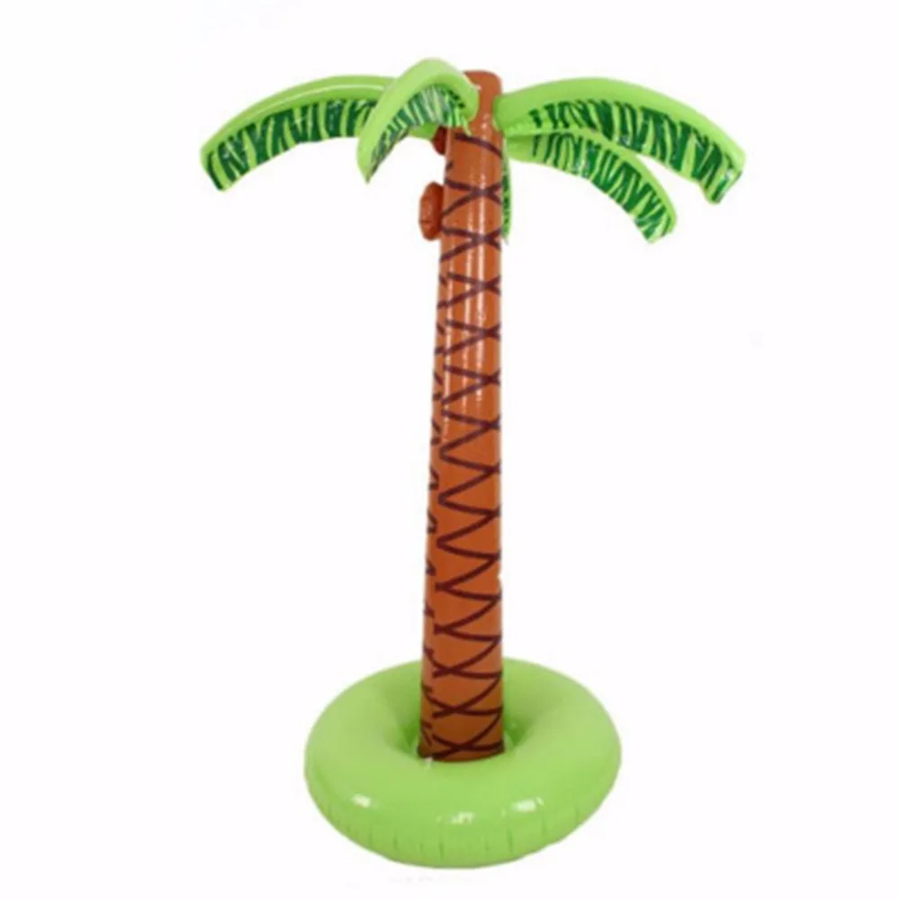 90 см Надуваема Тропическа Палма Басейн Плажно Парти Декор, Играчки Външни Аксесоари Изображение 1