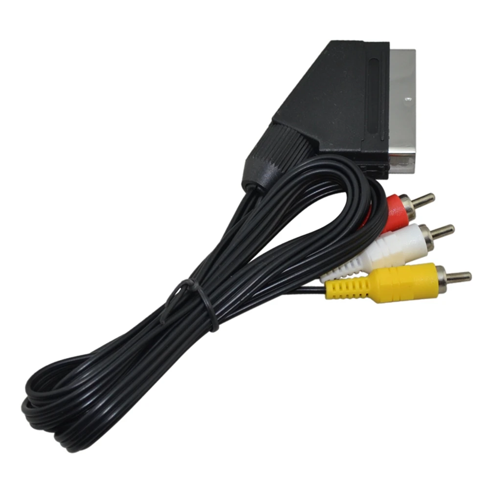 AV кабел Scart - 3RCA за NES Изображение 1