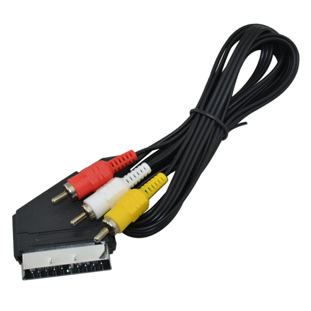 AV кабел Scart - 3RCA за NES Изображение 3