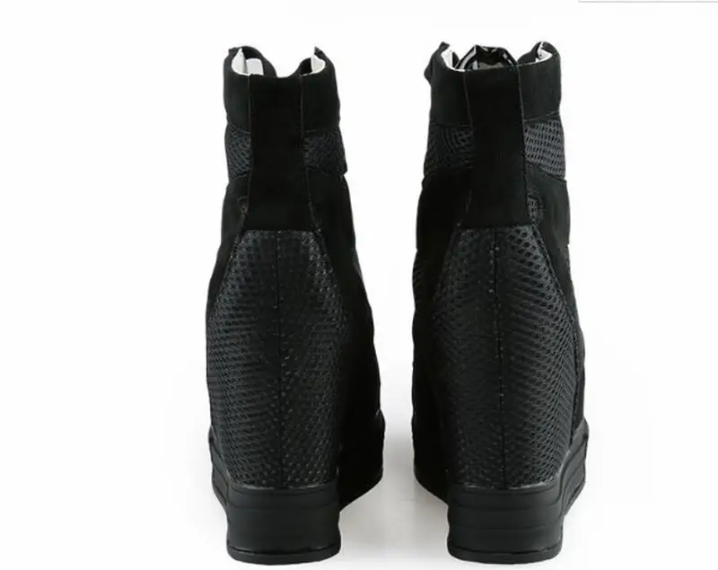 Cyabmoz/Дамски Обувки На висок ток с Дишаща мрежа, които на ръст, Дамски обувки-лодки, Маратонки, Zapatos mujer Тенис, дамски обувки За Партита Изображение 5
