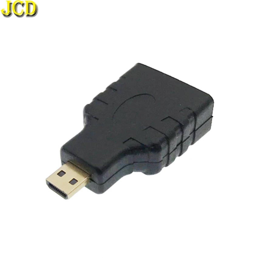 JCD 1 БР. Micro HDMI Мъжки към HDMI Женски Адаптер Тип D към Конектора HDMI Конвертор Адаптер За Xbox 360, PS3 HDTV L19 Изображение 0