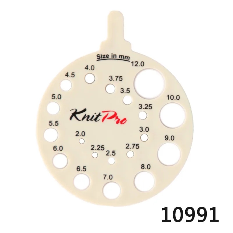KnitPro Needle View Sizer Сензор Игла Състав за Плетиво на Аксесоари За Плетач Изображение 2