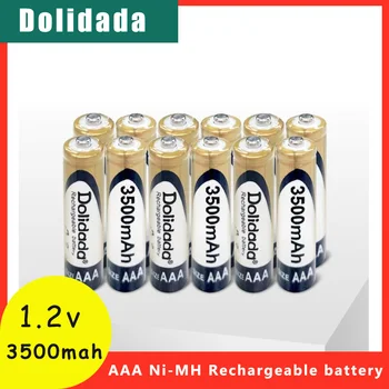 1.2 НИМХ AAA Батерия 3500 mah Акумулаторна Батерия Ni-mh Батерии ААА Акумулаторна Батерия за Играчки с дистанционно Управление