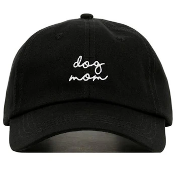 100% памук куче мама бродерия Бейзболни шапки регулируема нов татко шапки на открито хип-хоп шапка унисекс всичко съвпадна