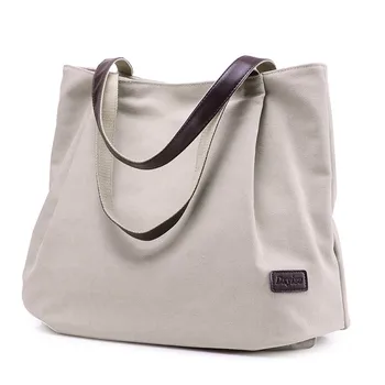 2022 женствена чанта за почивка холщовая чанта с голям капацитет на корейската мода прости четири сезона универсални дамски чанти Sac à main bolsa