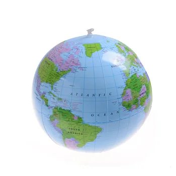 40 СМ Надуваем Земния Свят География Глобус Карта Балон Играчка Плажна Топка Ранните Образователни Играчки