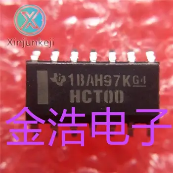 50 бр. оригинален нов HCT00 74HCT00D SN74HCT00DR СОП-14 логически чип снимка
