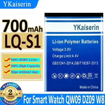 700 mah YKaiserin Батерия LQ-S1 за Смарт Часа Fashion Meter QW09 DZ09 W8 A1 V8 X6 Подмяна на Bateria