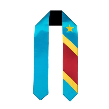 Dem Представител На Хартата Конго Бала Колан Индивидуален Висококачествен Сатен Плат Церемониален Бала Орар
