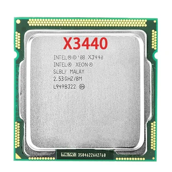Intel Xeon X3440 2,5 Ghz Четириядрен восьмипоточный процесор 95 W cpu 8M 95W LGA 1156
