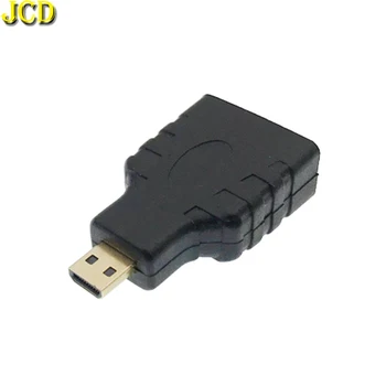 JCD 1 БР. Micro HDMI Мъжки към HDMI Женски Адаптер Тип D към Конектора HDMI Конвертор Адаптер За Xbox 360, PS3 HDTV L19