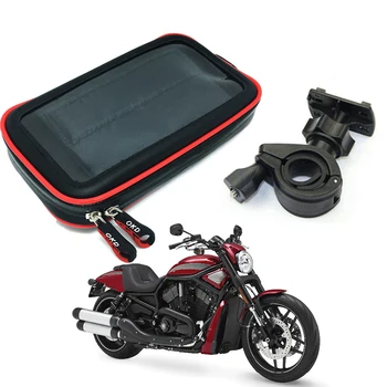 SMOYNG Водоустойчив Мотор Мотоциклет Телефон Чанта Притежателя на Велосипеди Волана Подкрепа Поставка GPS Закопчалка За iPhone 8P Samsung S9 + Универсален
