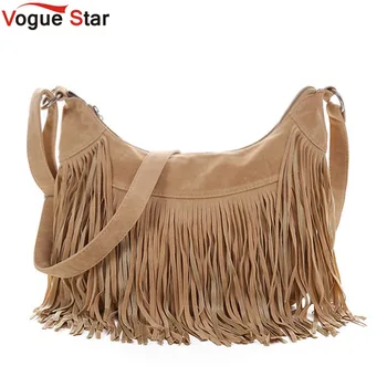 Vogue Star дамски чанти-незабавни посланици, чанти на известни марки, чанта с ресни и пискюли, дамски модерна чанта през рамо YB40-397