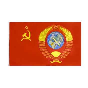 Xiangying Ден на Победата на Русия 90x150 см Командир на Съветския Съюз 1964 CCCP Знамето на СССР Флаг