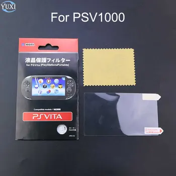 YuXi HD Прозрачен Защитен слой Защитно покритие За Sony PlayStation Psvita PS Vita PSV 1000 LCD Екран Протектор