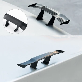 Авто Заден Спойлер Мини-Крило Малък Модел Украса Авточасти GT Style Winglet