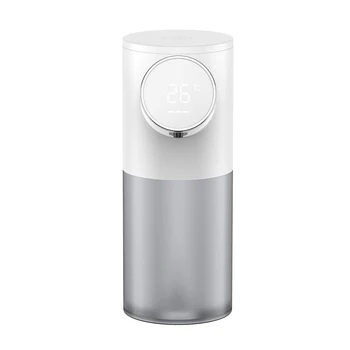 Автоматични Дозатори За Сапун на Пяна За Баня Умна Ръчно Миене С USB Зареждане Бял Висококачествен Материал ABS