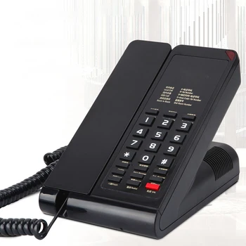 Жичен телефон с високоговорител, предаването на флаш, изготвяне на съобщения, Стационарни телефон, водоустойчив и влагостойким за хотела дома