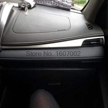 За Toyota Yaris XP150 Хетчбек 5dr 2014 2015 Хром Автомобилен Интериор A/C Климатик Отвори за вентилация, Изходна Делото Формоване Довършителни Аксесоари