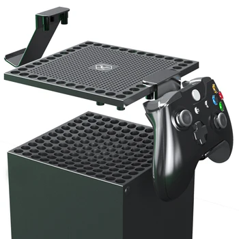 За конзолата Xbox Серия X Прахоустойчив Калъф Охладител Вентиляторная Окото Със Слушалки Титуляр За Багажник на Контролера За Xbox Серия S Определяне на Контролера