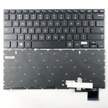 Клавиатура за лаптоп с подсветка на руски език за Samsung NP730U3E NP740U3E 740U3E-X02 740U3E-S01 Клавиатура US BG