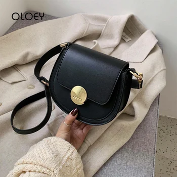 Луксозни чанти, дамски чанти, маркови чанти на рамо, новост 2019, благородна Ретро мини-седельная чанта от изкуствена кожа, малка квадратна чанта, bolsos