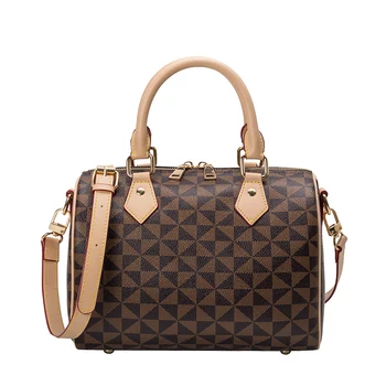 Нова Мода мини чанта на едно рамо, Дамска чанта, Лесна и универсална Бостонская bag-въздушна възглавница, Луксозна Дизайнерска Чанта, Дамска чанта