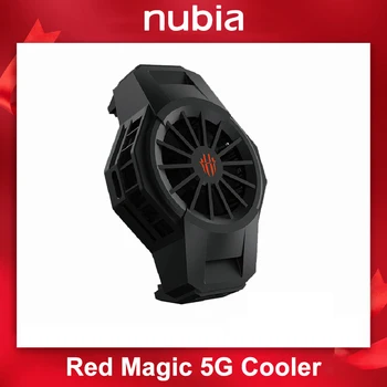 Оригинален ZTE Red Magic 5G ICE Dock Cooling Забавни RedMagic 5S FunCooler Pro Вентилатор на радиатора на мобилен телефон Охладител за Nubia iPhone