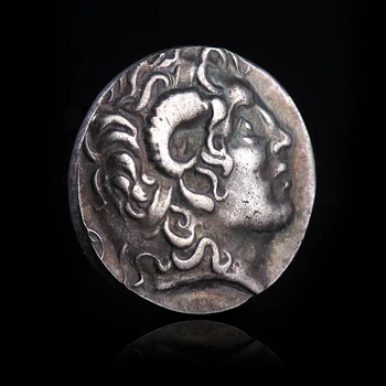 РЕПЛИКА 1БР Занаяти Стари Монети от Гръцката Монета Незабравим Чужд Антикварен Подарък Декоративни Подаръци