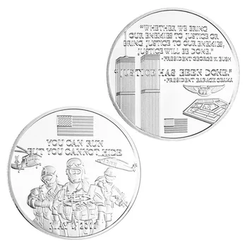 Съединените Щати на Световния търговски център 9/11 Терористична атака на Сувенирни монети 