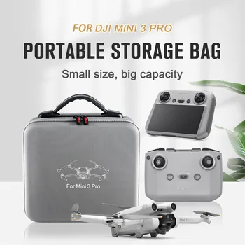 Чанта За Съхранение Чанта За Носене Dji Mini Pro 3 Дистанционно Управление Батерия Корпус Дрона Чанта За Mavic Mini 3 Аксесоари За Летателни Апарати