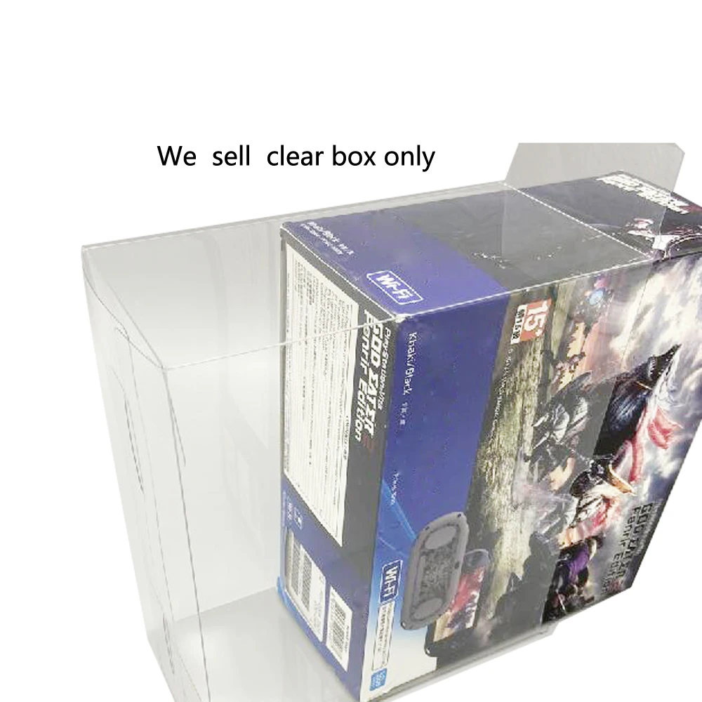 Висококачествен прозрачен PET за PSV2000 God Eater Ограничена Серия за Колекцията Vita 2000 Кутия за Дисплея на Прозрачна Защитна Кутия Изображение 0