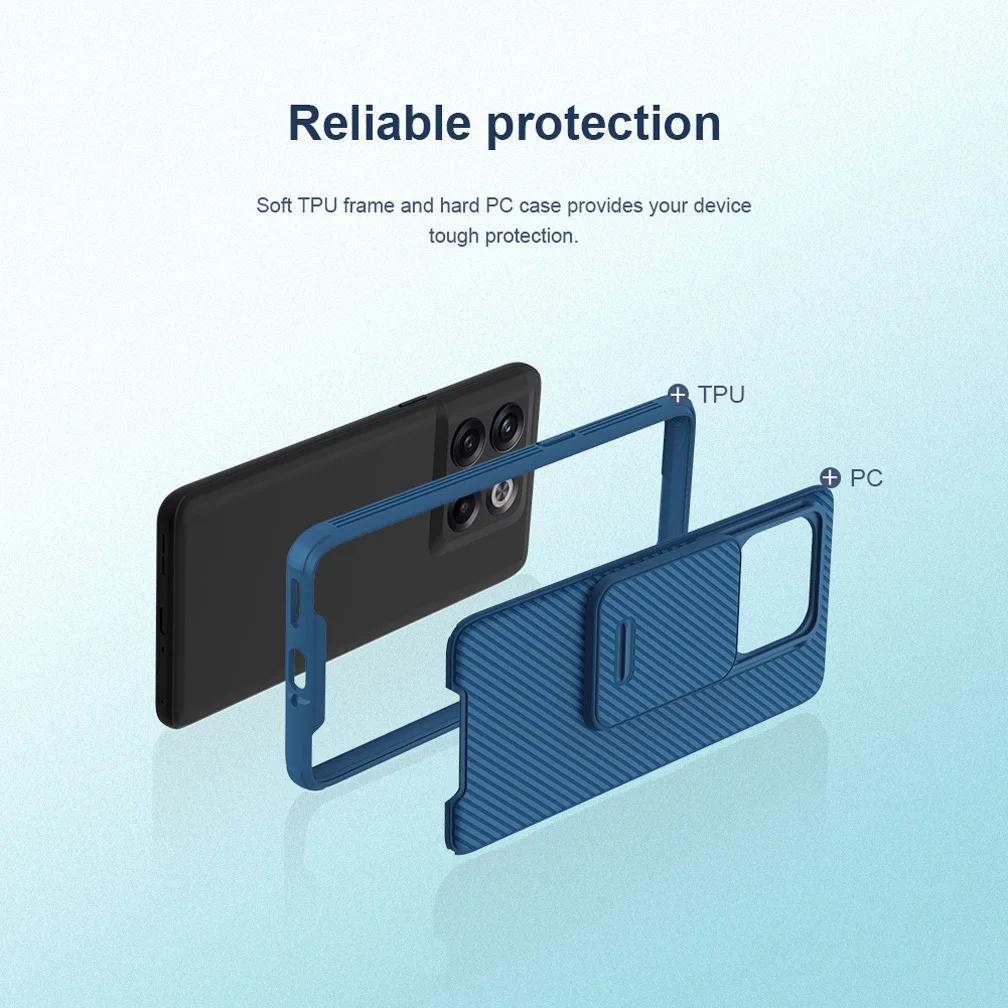 За OnePlus 10 Т 5 Г Калъф Nillkin CamShield Pro Слайд Камера Защитен Калъф За OnePlus Ace Pro Задната Капачка На Обектива Изображение 4