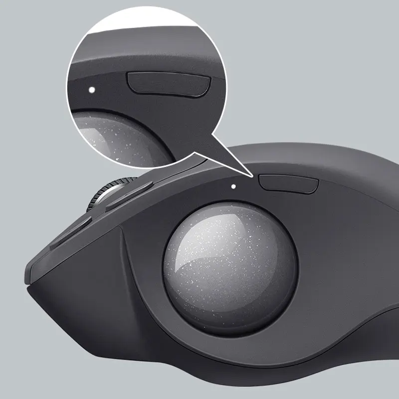 Оригинален Logitech MX ЕРГОНОМИЧНА Безжична Трекбольная Мишката 2.4 G Безжична Bluetooth Офис CAD Чертеж Лаптоп Изображение 4