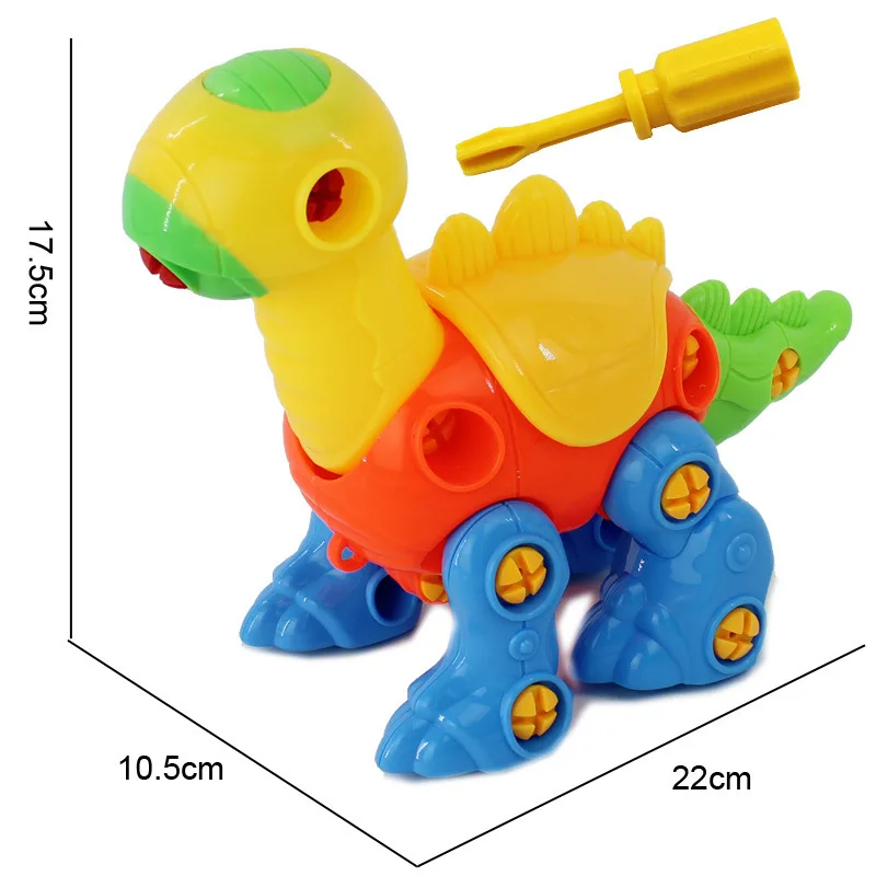 ОТСТЪПКА Монтаж и Демонтаж на Динозаврите, 2 Комплекта Играчки за самостоятелно сглобяване, Дърпане на Играчки за Деца над 3 години Изображение 2