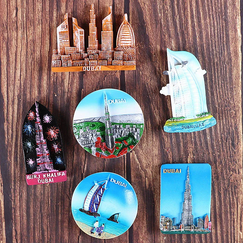 Сувенири на световния туризъм магнити за хладилник стикери за хладилник Египетска пирамида Индия, Дубай, Израел Бали Кувейт за събиране на подаръци Изображение 3