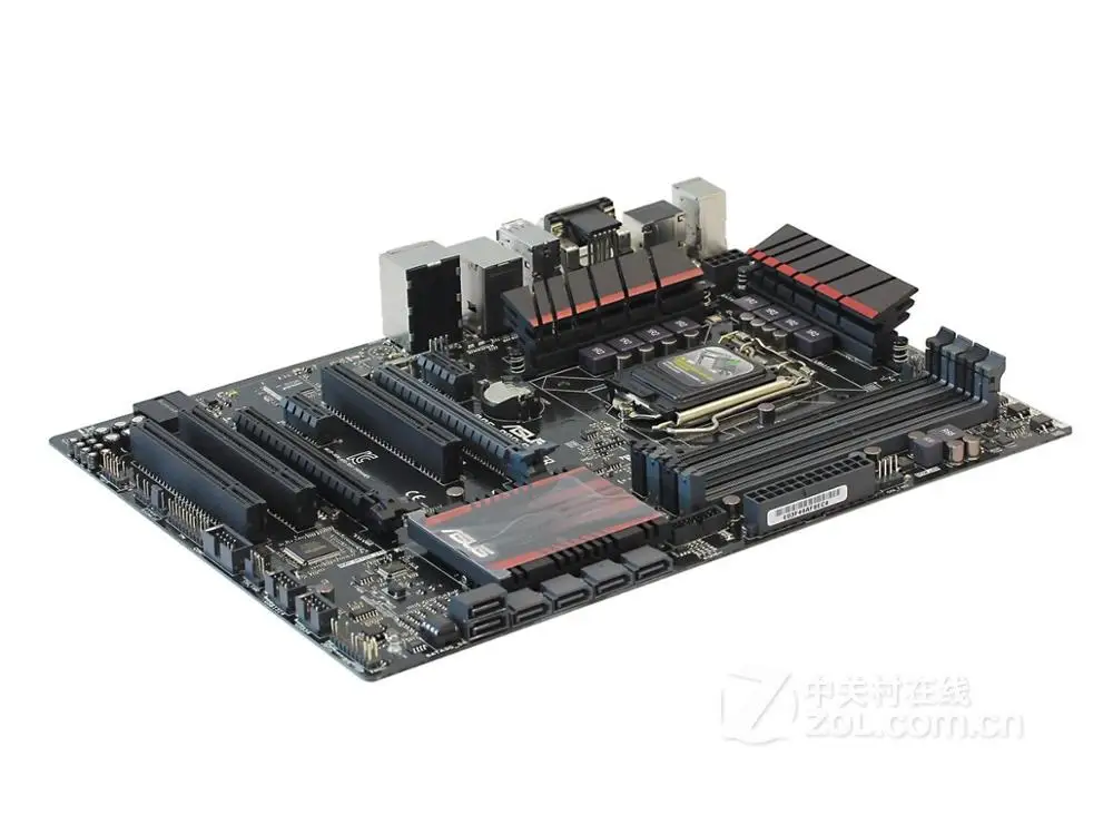 Asus B85 PRO GAMER Десктоп дънна Платка B85 Socket LGA 1150 i7 i5 i3 DDR3 32G SATA3 USB3.0 ATX Оригиналната Демонтаж се Използва Изображение 2