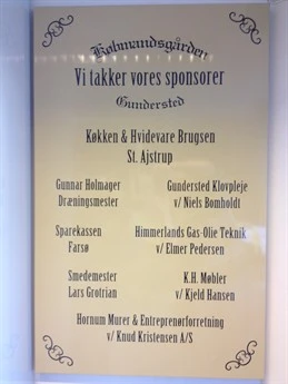 Sponsortavle